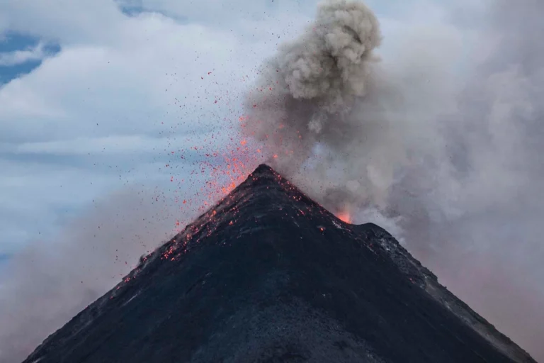 Erupting Volcano